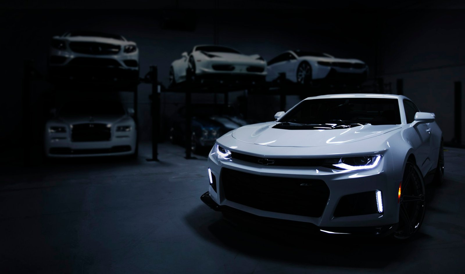 Silver sports car, illustrative automotive photograph